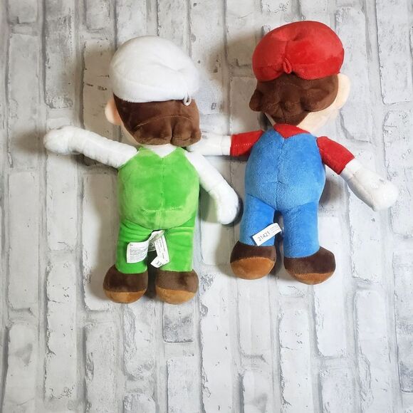 Soft Super Mario and Luigi Plush Toy Set - Picture 2 of 2